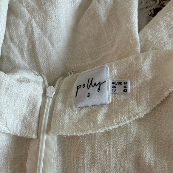 Princess Polly Ramie Distressed Bohemian dress. US SIZE 10 - Picture 2 of 14